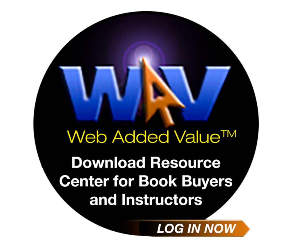 Web Added Value: download resource center for book buyers and instructors